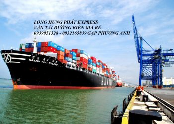 Dịch vụ vận chuyển hàng hóa quốc tế bằng đường biển