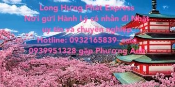 Dịch vụ gửi hành lý cá nhân đi Nhật