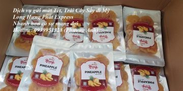 Dịch vụ gửi mứt Tết đi Mỹ