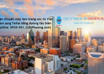 Dịch vụ vận chuyển máy làm trang sức đi Texas