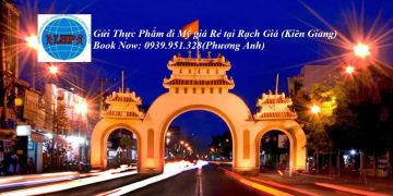 Dịch vụ gửi hàng thực phẩm đi Mỹ tại Rạch Giá