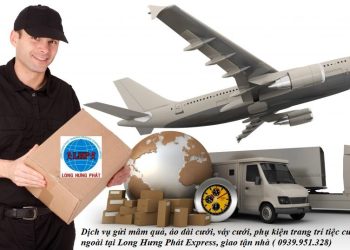 gửi phụ kiện trang trí tiệc cưới đi nước ngoài