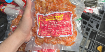 gửi tôm khô đi Hàn Quốc