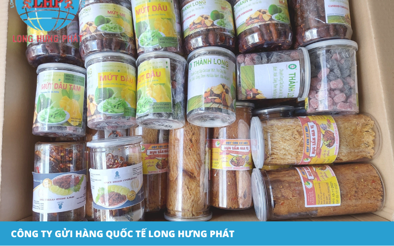 Gửi trái cây sấy đi Hàn Quốc